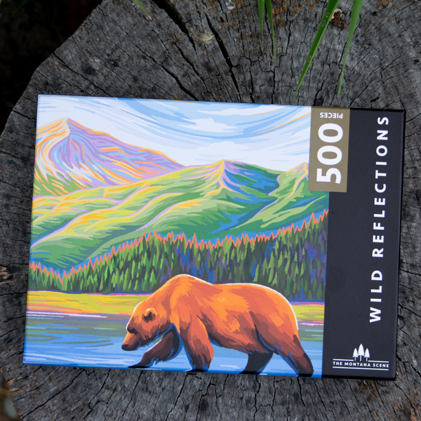 Wild Reflection Puzzle - 500 Piece Puzzle