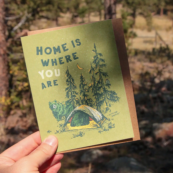 Home Is Where You Are Greeting Card