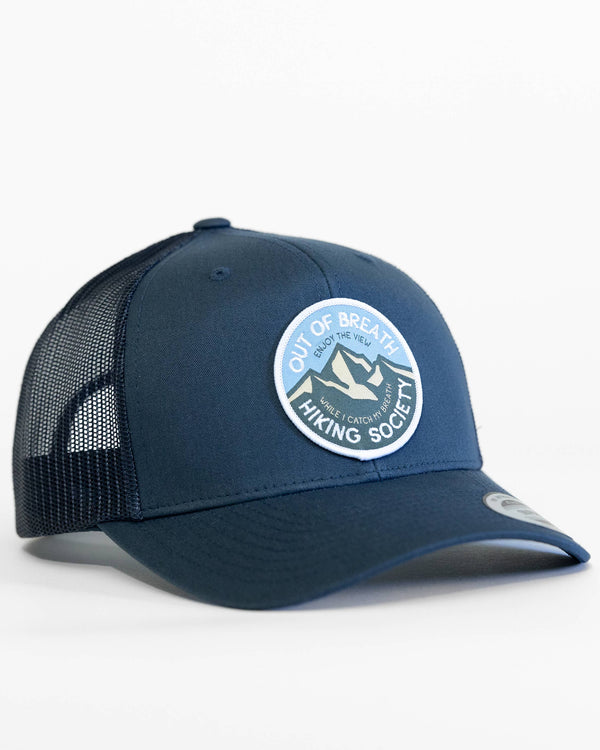 Out of Breath Hiking Society Trucker Hat | SnapBack Cap
