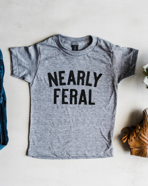 Nearly Feral Kids T-Shirt