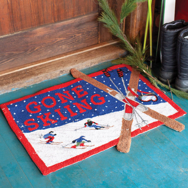 Gone Skiing Hook Rug | 30"x36"