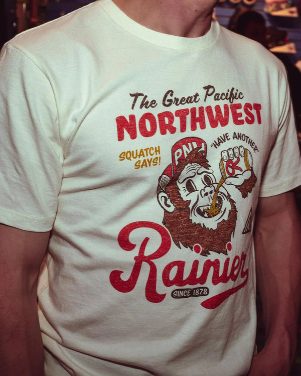 Rainier Beer Sasquatch T-Shirt