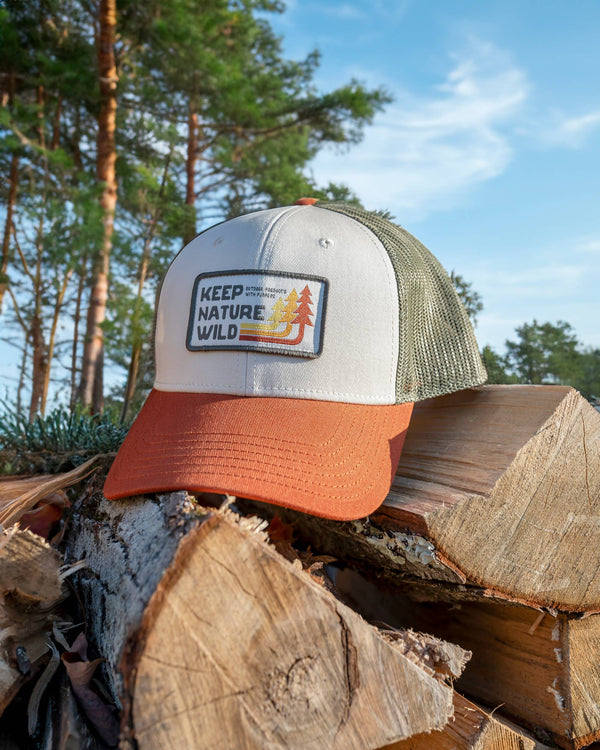 Retro Pines Trucker Hat