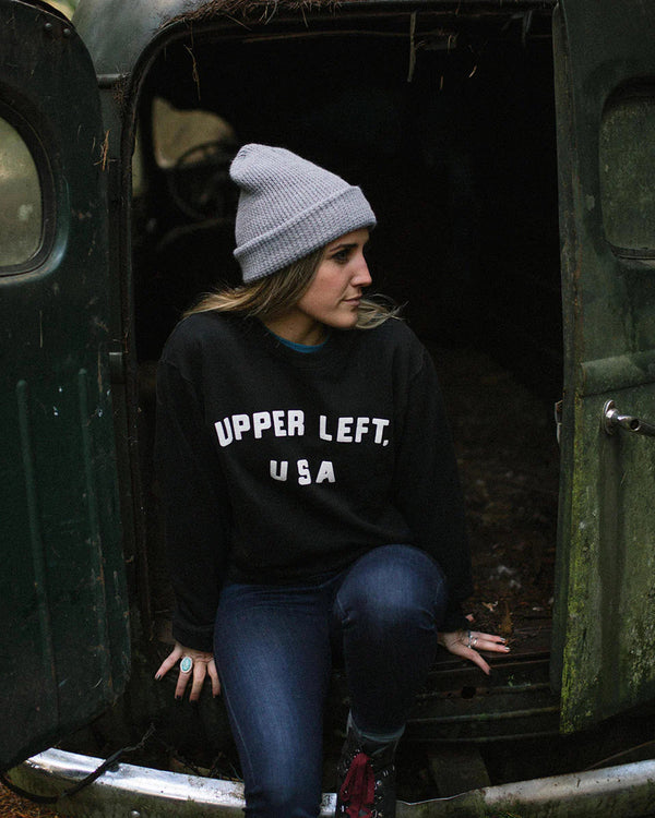 Upper Left Crewneck Sweatshirt