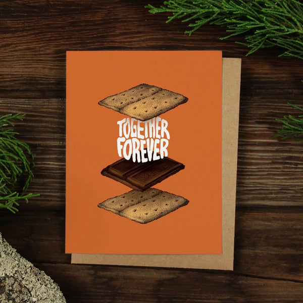 Together Forever S'mores Greeting Card