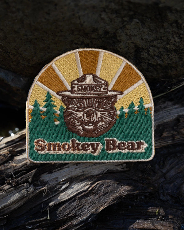 Smokey Bear Iron On Patch