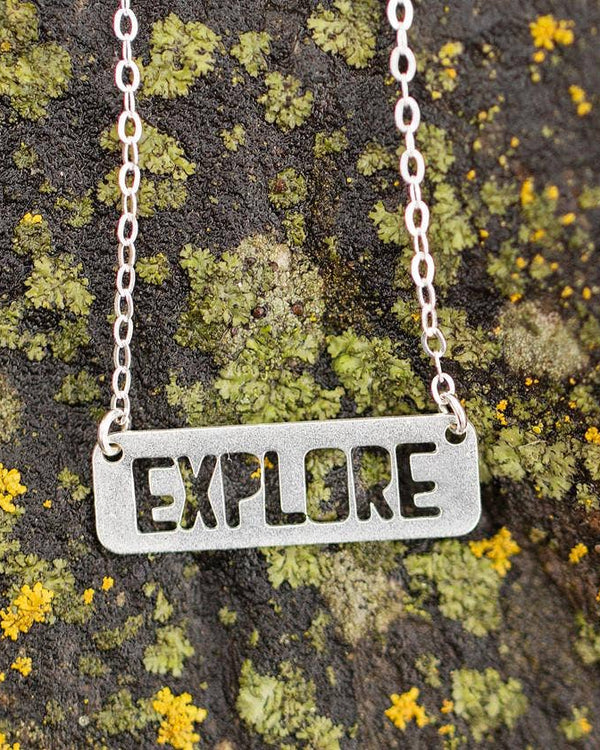 Explore Bar Necklace