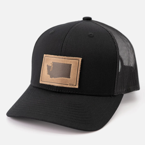 Washington Leather Patch Hat