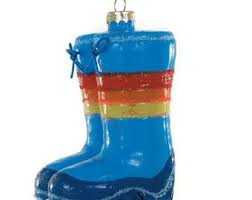 1 Retro 80's Moon Boots Ornament