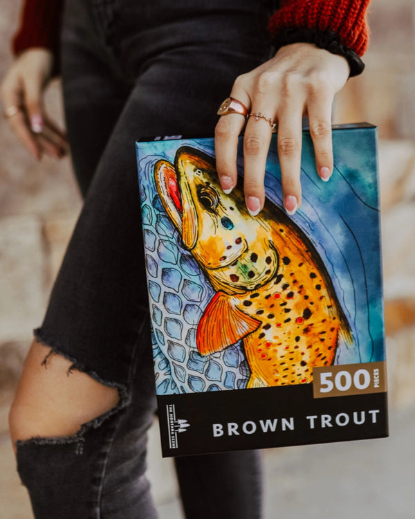 Brown Trout Puzzle | 500 Piece