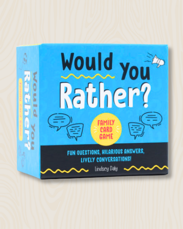 Would You Rather? Family Card Game