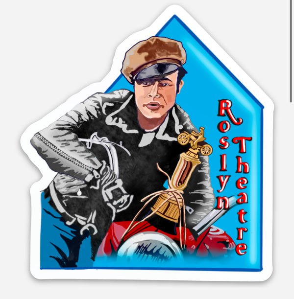 Roslyn Theatre Vinyl Sticker