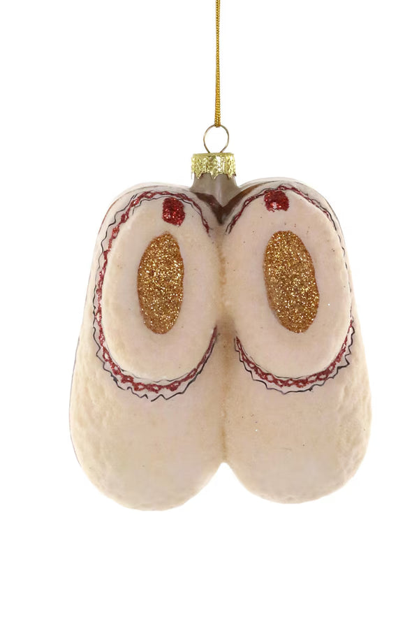 Cozy Ugg Slipper Ornament