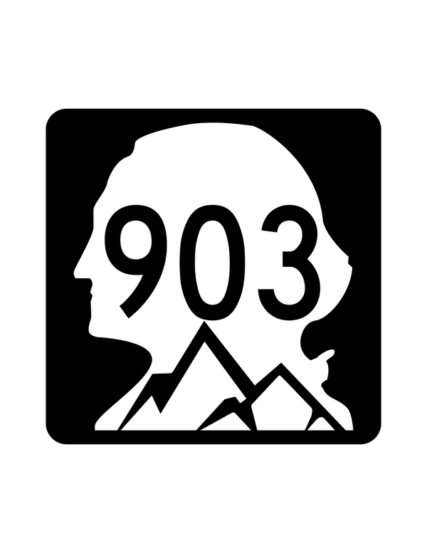 WA Highway 903 Vinyl Sticker