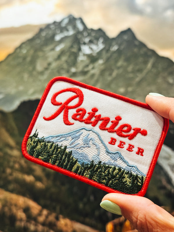 Rainier Beer Patch | Iron On