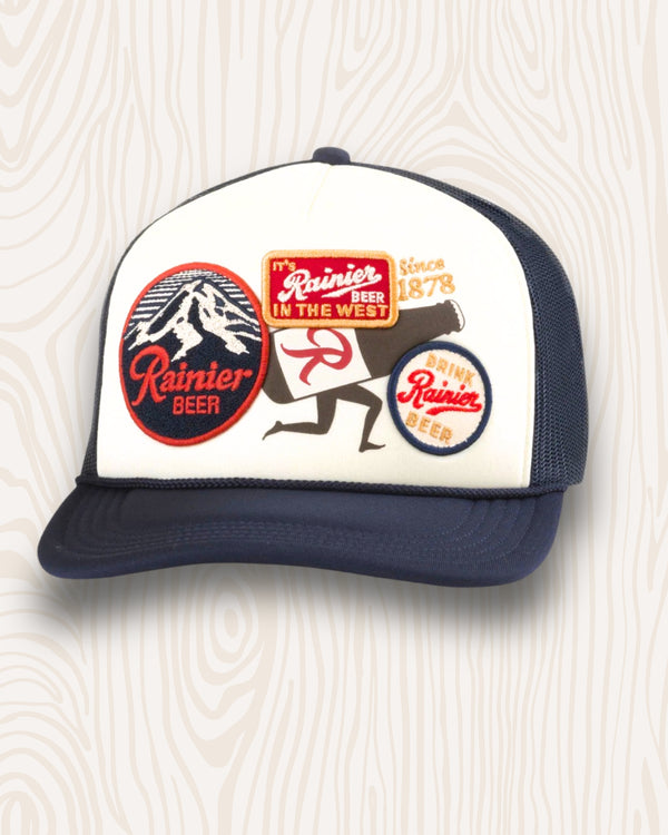 Rainier Beer Roscoe Foam Trucker Hat