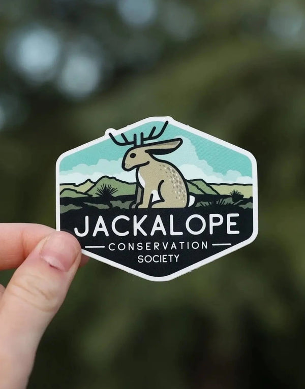 Jackalope Conservation Society Sticker