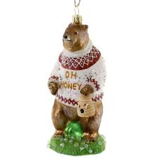 1 Oh Honey Bear Ornament