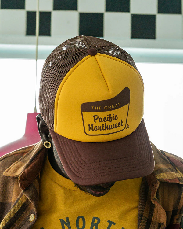 Retro PNW Foam Trucker Hat
