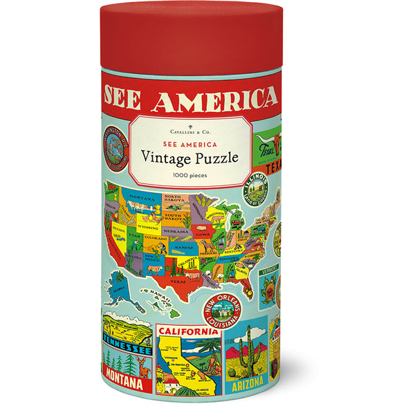 See America Vintage Puzzle