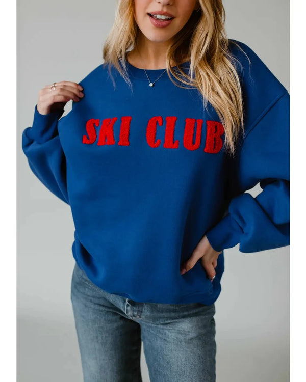 Ski Club Crew Sweatshirt