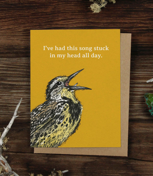 I've Had This Song Stuck In My Head All Day Greeting Card