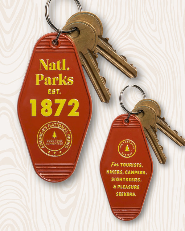 National Parks Keychain