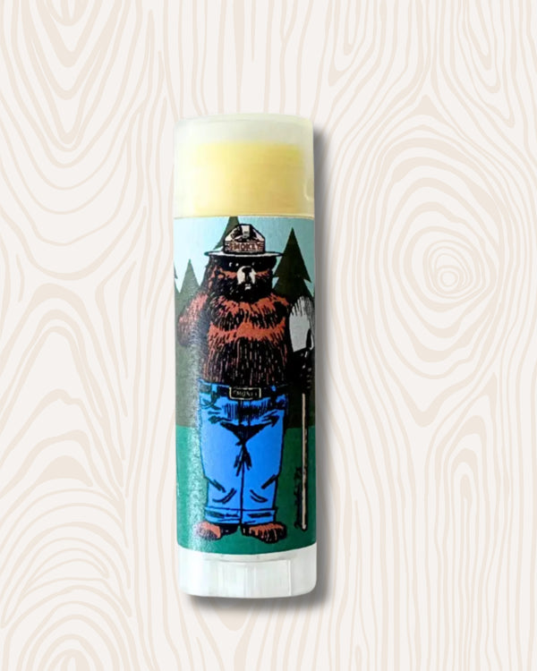 Smokey Bear Lip Balm - Tangerine