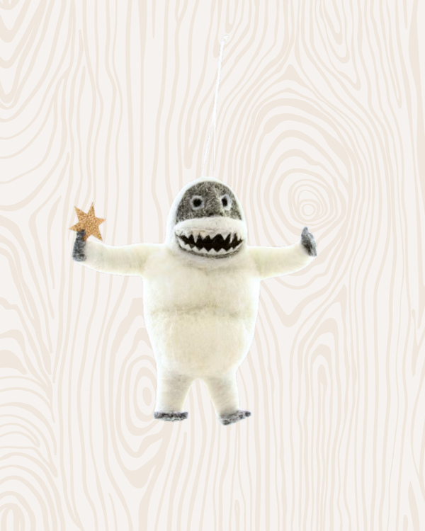 Abominable Snowman Ornament