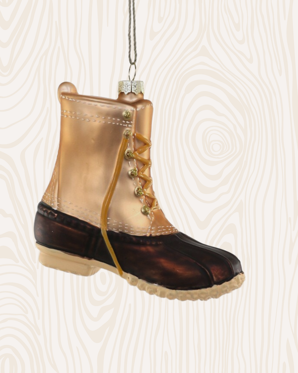 Winter Duck Boot Ornament