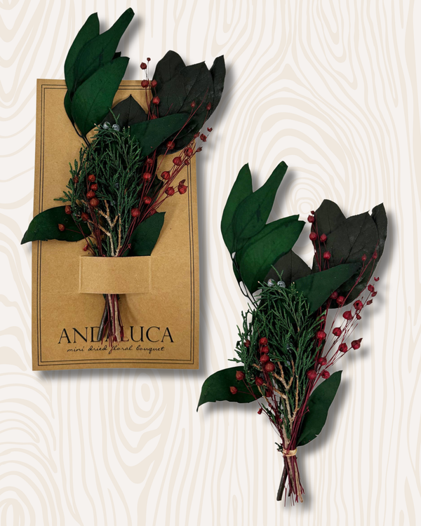 Winter Juniper Mini Bouquet