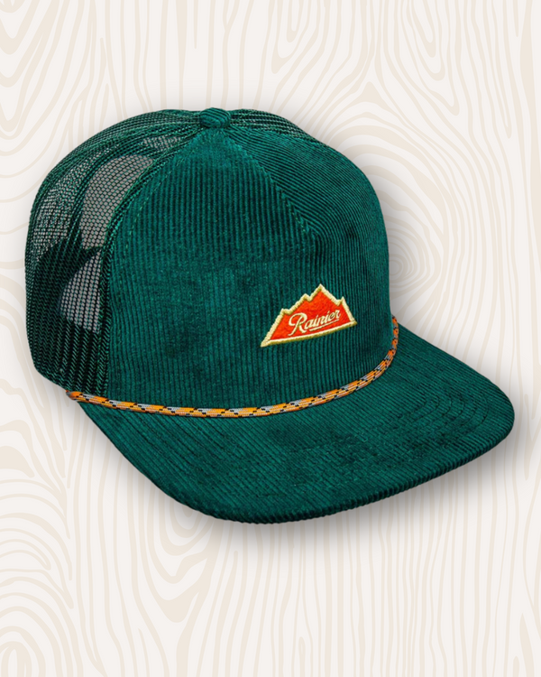 Rainier Beer Peaks Corduroy Hat