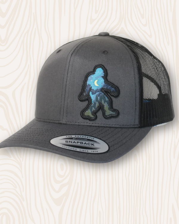 Bigfoot Night Sky Trucker Hat
