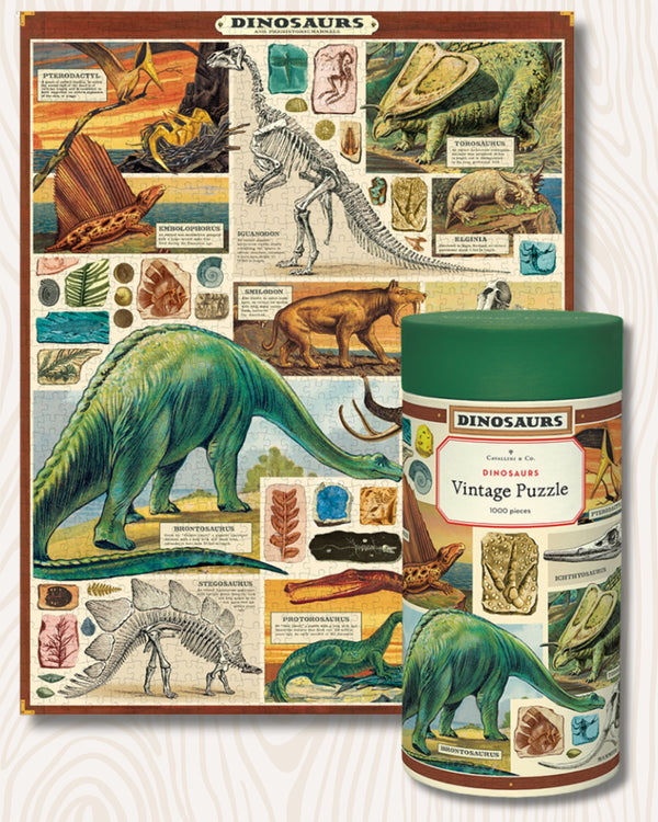 Dinosaurs Vintage Puzzle – 1000 Pieces