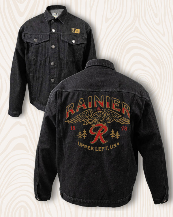 Rainier Beer Denim Jacket