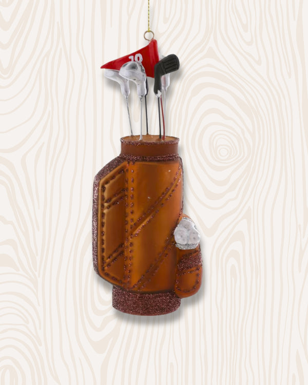Golf Bag Ornament