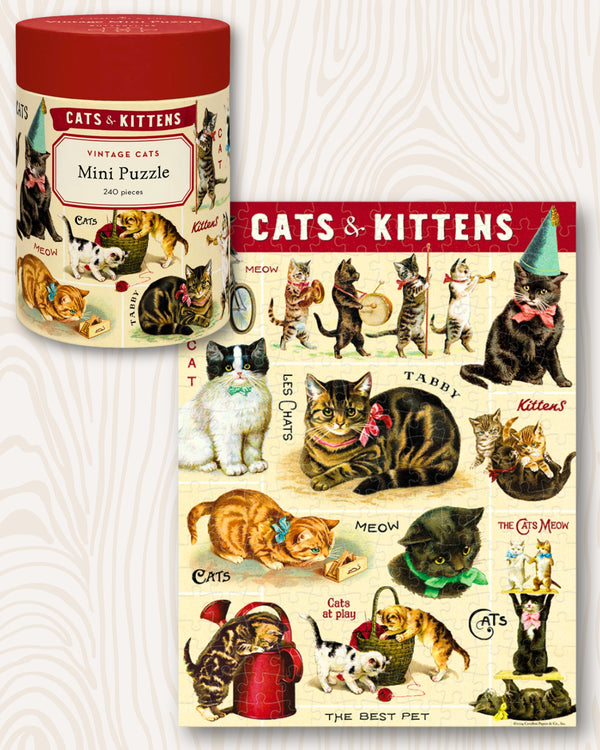 Vintage Cat | 240 Piece Puzzle