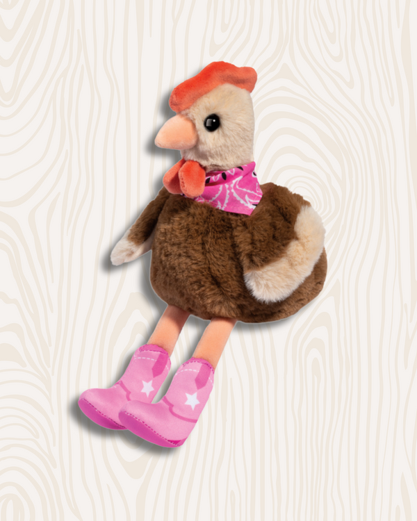 Cowgirl Chicken | Stuffed Animal