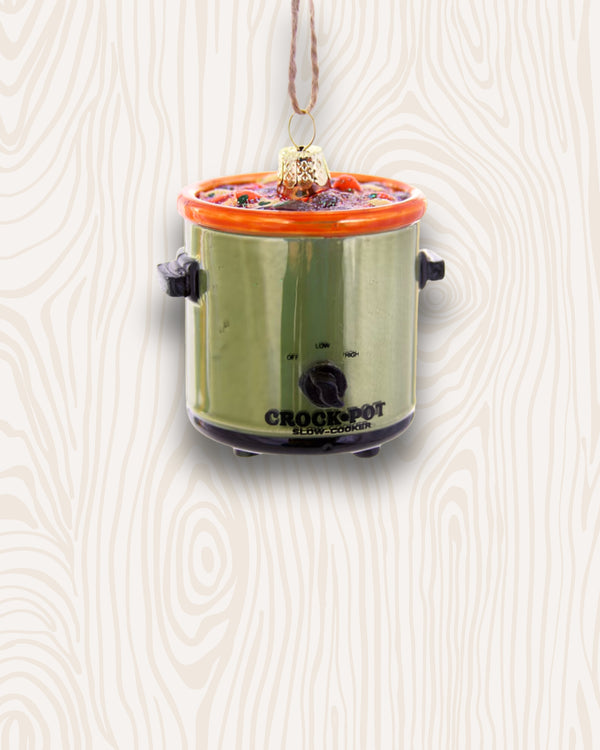 Vintage Crock Pot Ornament