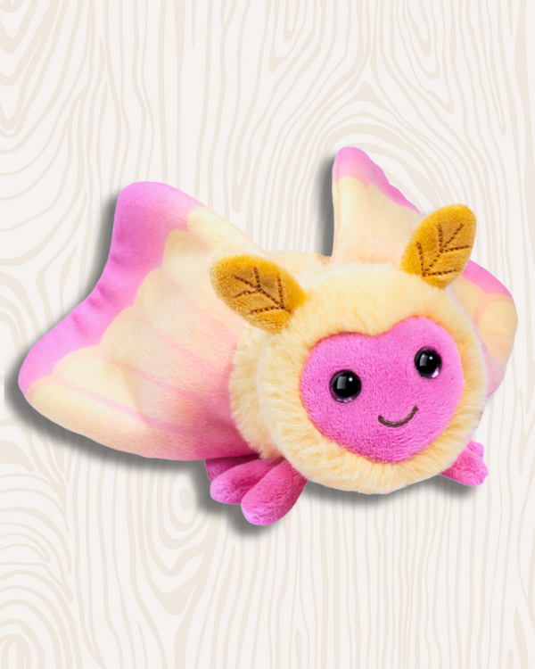 Rosy Maple Moth | Stuffed Animal