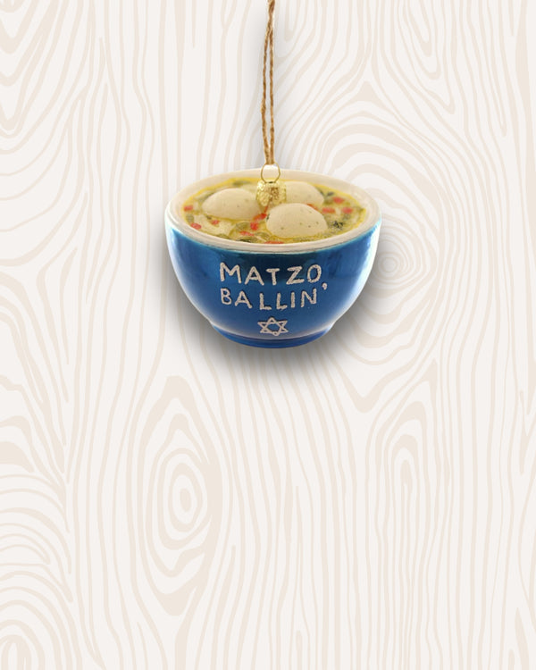 Matzo Ballin' Ornament