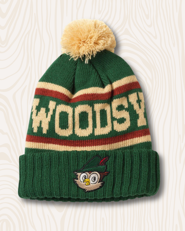 Woodsy Owl Knit Beanie