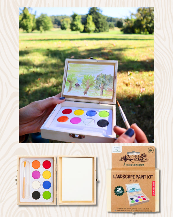 Portable Mini Watercolor Paint Set