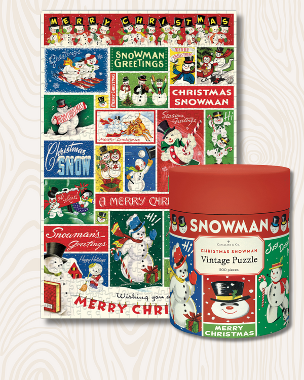 Christmas Snowman Puzzle - 500 Pieces