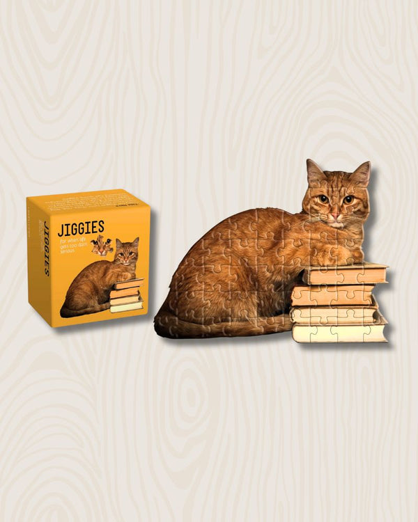 Cat Reader Jiggie Puzzle | 54 Piece