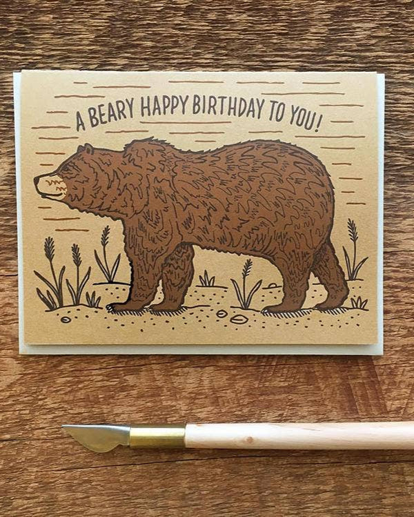 Birthday Bear Birthday Card