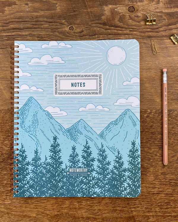 Mountains & Pines Notebook