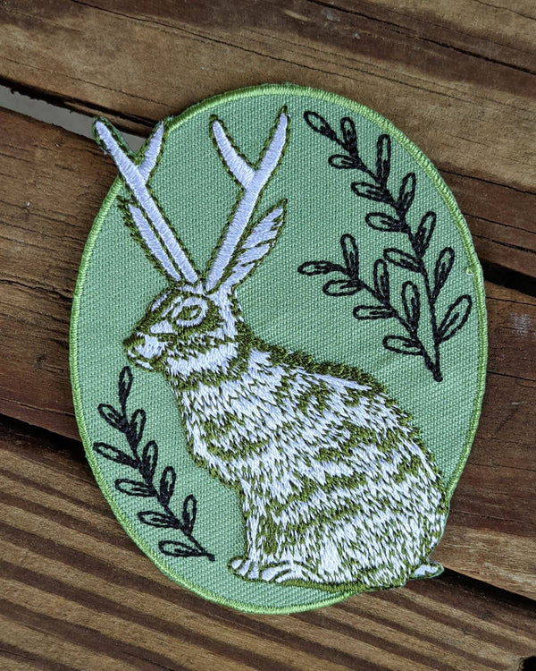 Jackalope | Iron on Patch