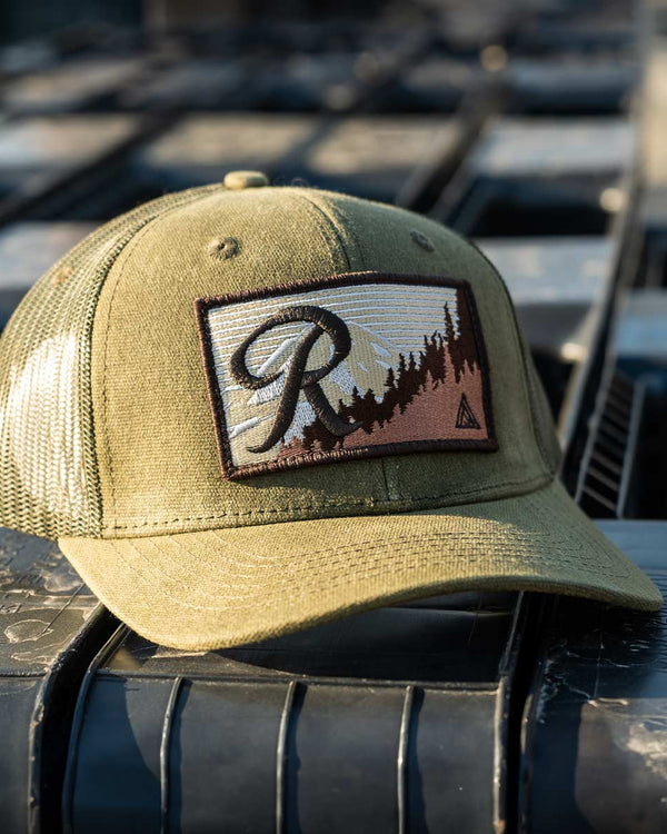 Rainier Beer Cascade Trucker Hat