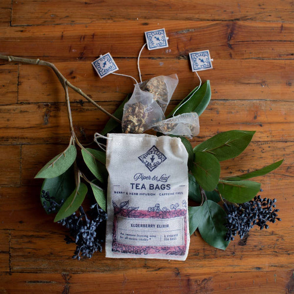Elderberry Elixir Tea Bags | 9 Sachets